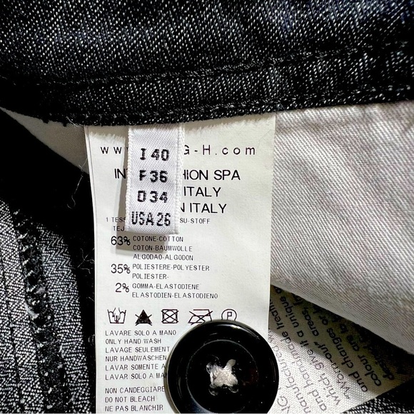 NWT HIGH-EVERYDAY COUTURE High Use Savvy Dark Blue Jeans, Size 26 - Picture 9 of 16